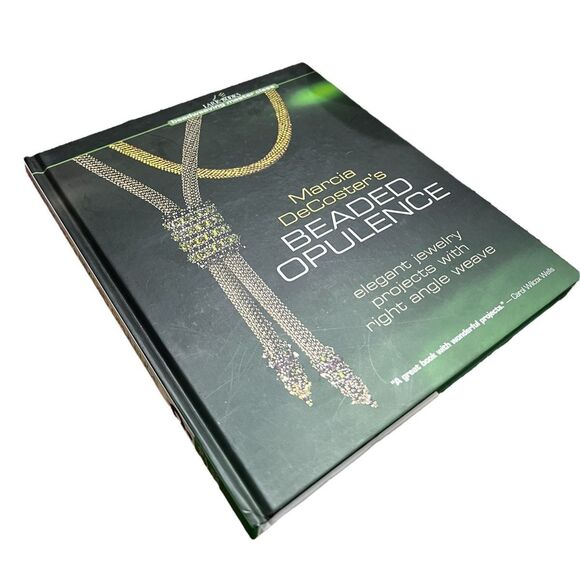 BEADED OPULENCE Bead Jewelry Craft Beading Sewing Project Book - Picture 1 of 4
